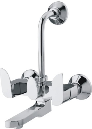 Wall Mixer Tele with L Bend