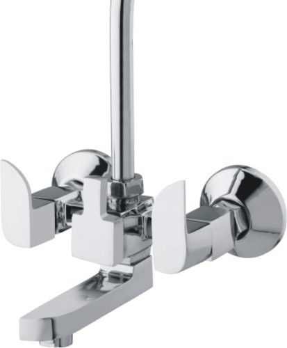 Stainless Steel Wall Mixer Tele. With L Bend