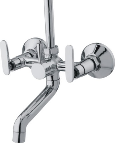 Wall Mixer Tele. with L Bend