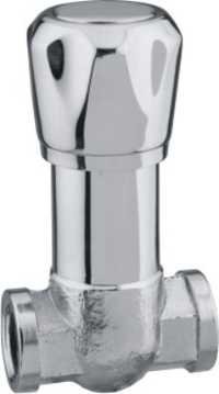 1-2 Concealed Stop Cock - Color: Silver Or Chrome Finish