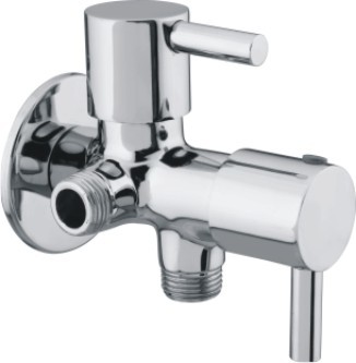 Stainless Steel Brass 2 In 1 Angle Valve