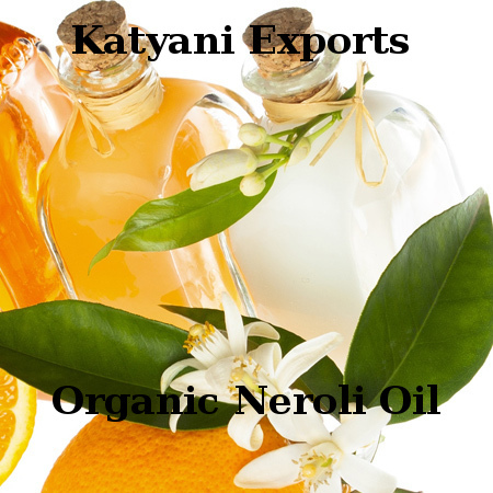 Organic Neroli Oil - Orange Blossom, Amber Color, Steam Distilled | Calming Scent, Anti-Ageing, Wound Healing, Aromatherapy, Skincare, Relaxing, Improves Circulation, Maintains Blood Pressure