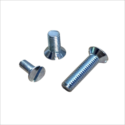 Flat Slotted Head Screw