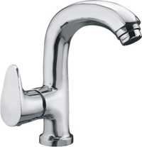 Swan Neck Water Taps - Stainless Steel, 2-4 Inch Sizes, Chrome Finish | Round Shape, Deck Mounted, Rust And Corrosion Resistant