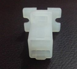 White 2 Pole 6.4 Female Lock Connector