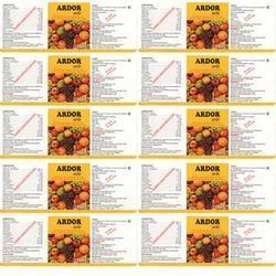 Food Supplements Labels
