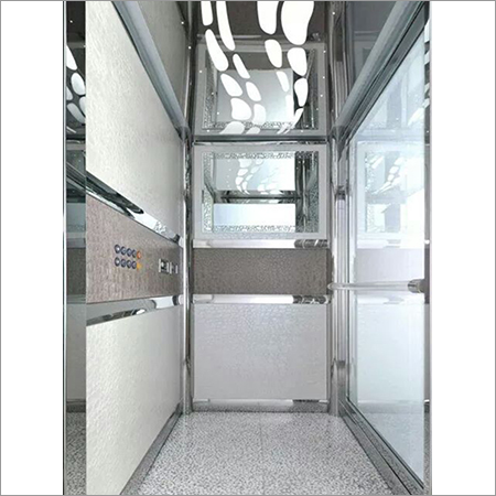 Partially Glazed Passenger Lift Cabin