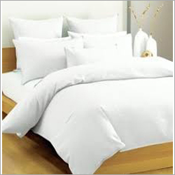 Hotel Bed Sheet - Cotton Blend , Plain Style & Other Pattern with Durable Finish, Tear Strength & Breathable Skin-Friendly Properties