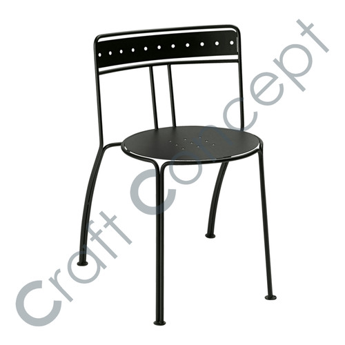 Black Metal Chair No Assembly Required