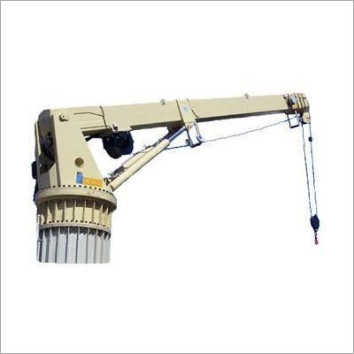 Semi-Automatic Hydraulic Slewing Deck Crane
