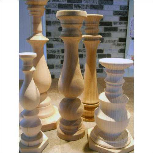 Wooden Candlestick Candle Stand