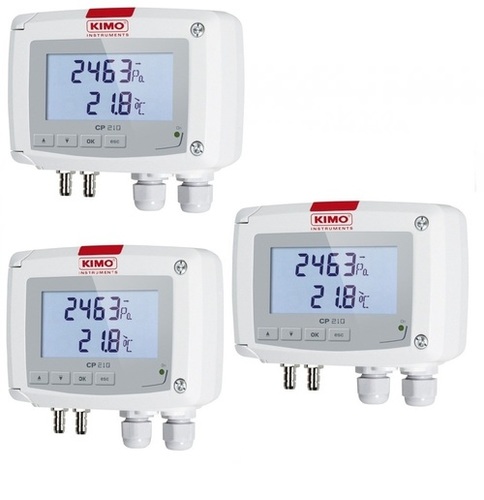 Kimo Temperature And Differential Pressure Transmitter  CP 215