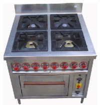 Four Burner Range With Oven