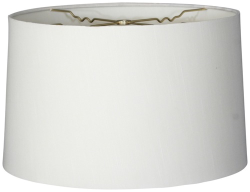 Fabric + Polystyrene + Iron Cylinder Lamp Shade For Elegant Light