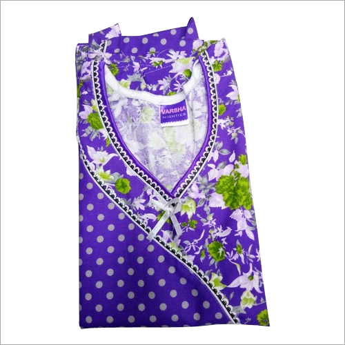 Ladies Floral Print Nighty