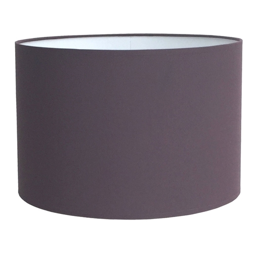 Traditional Cylinder Lamp Shade In Black Tc Fabric