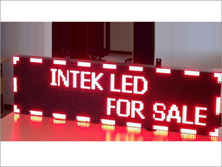 Intek Red LED Display