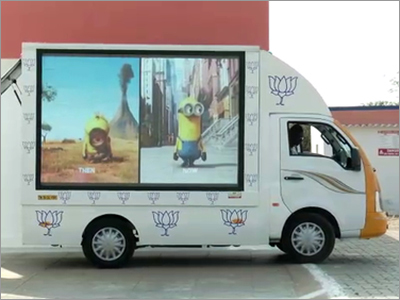 Advertising Vehicle Display