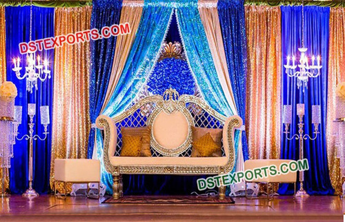 Elegant Marriage Stage Backdrop Decoration Elegant Marriage