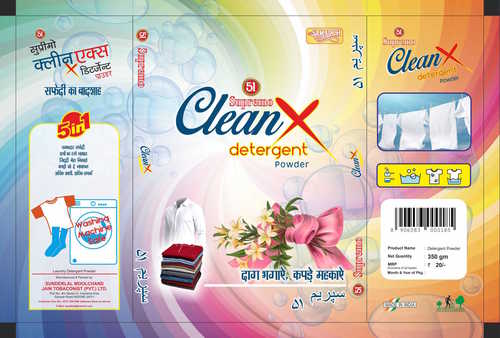 Multi Colour Detergent Powder Pouch