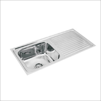 Single Bowl Kitchen Sink With Drain Board