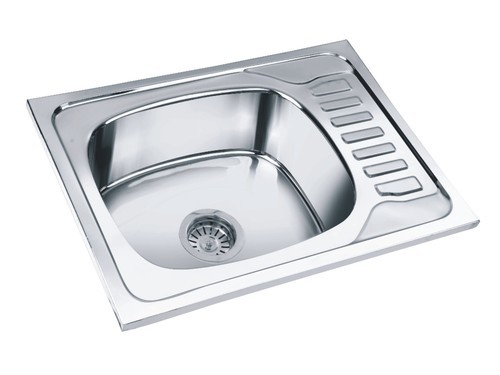 SINGLE BOWL KITCHEN SINK WITH DRAIN BOARD