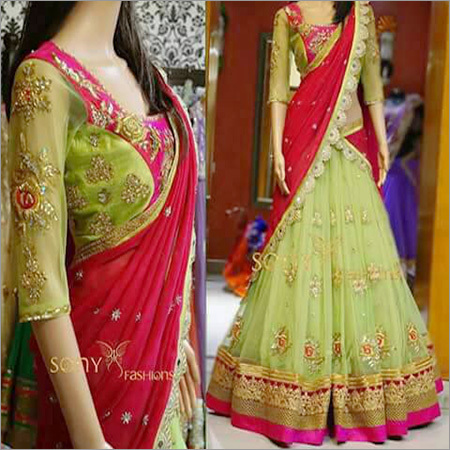 Ladies Designer Party Wear Lehenga Sarees