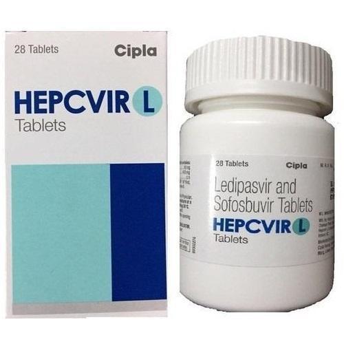 Hepcvir L - Sofosbuvir 400Mg And Ledipasvir 90Mg Hepcvir L - Sofosbuvir 400Mg And Ledipasvir 90Mg