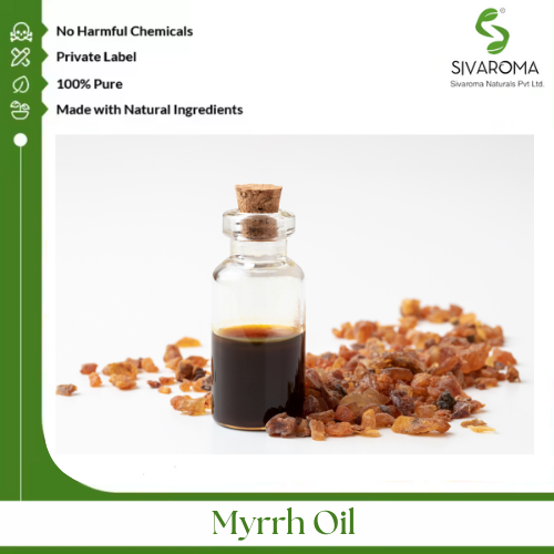 Myrrh Oil - 100% Pure and Natural Essential Oil | Aromatherapy Mood Enhancement Skin Nourishment