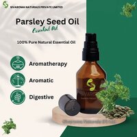 Parsley Seed Oil - Bulk 25kg Container, 100% Pure Essential Oil With Spicy Odor, 24 Months Shelf Life