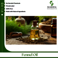 Fennel Oil - Pure Essential Oil, Clear To Pale Yellow Liquid | 100% Purity, Extracted From Foeniculum Vulgare Seeds, Aromatic Digestive Aid, Ideal For Skincare And Wellness Applications