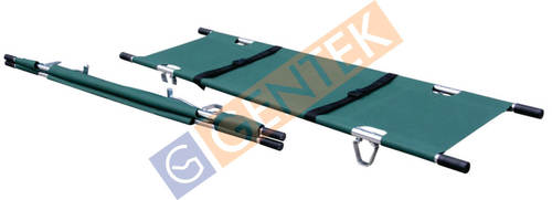 Folding Stretcher - Canvas Size: Overall Size : 213L X 56W X 15H Cm .