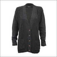 Ladies Cardigans - Acrylic Threads, Long Sleeve Style | Stylish Patterns, Excellent Warmth, Skin Friendly Nature