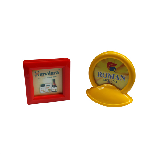 Yellow And Red Plastic Paper Weight