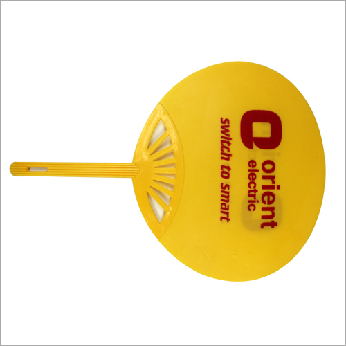 Yellow Promotional Hand Fan
