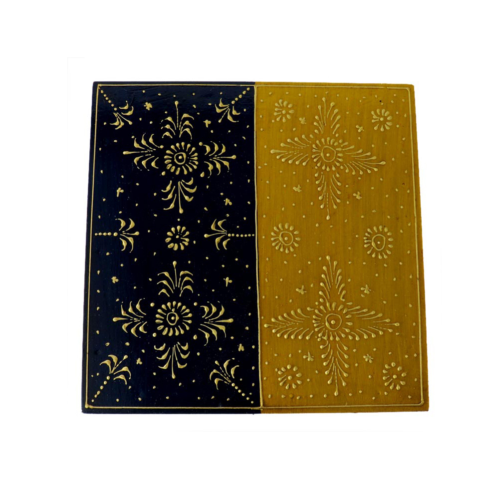 Blue & Yellow Jewellery Box