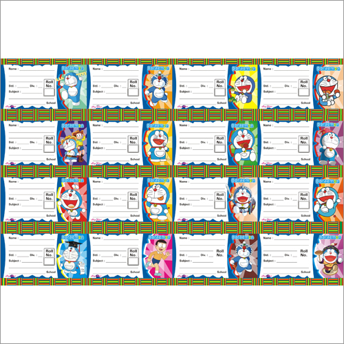 Doraemon Name Stickers