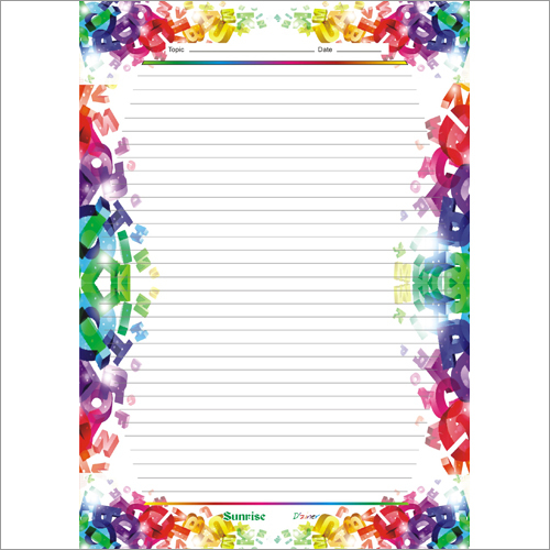Designer A4 Sheets
