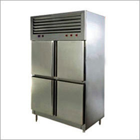 Four Door Refrigerator - 1980x1210x760 mm, Silver | 1000L Capacity, Digital Temperature Control, Air Cooling System, Dual Temp Models Available