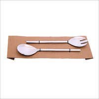 Unique Cutlery Set - Stainless Steel, 12x2 Inches | Elegant Design, Ergonomic Handles, Durable Material, Mirror Polished Finish, Easy To Clean, Stylish Serving