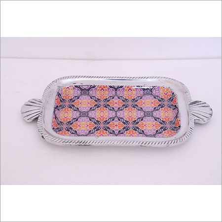 Metal Dry Fruit Tray