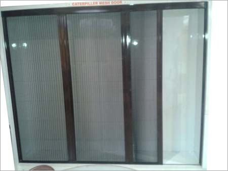 Barrier Free Caterpillar Mesh Window