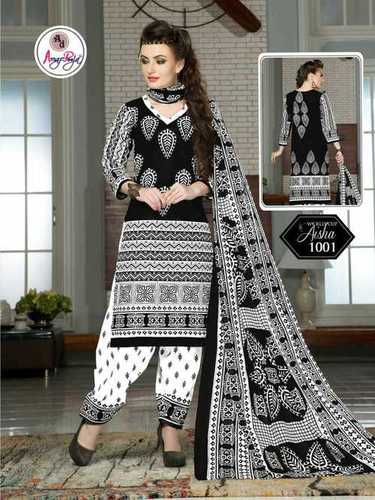 Cotton Printed Dress Materials
