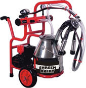 Trolley Milking Machine Single bucket