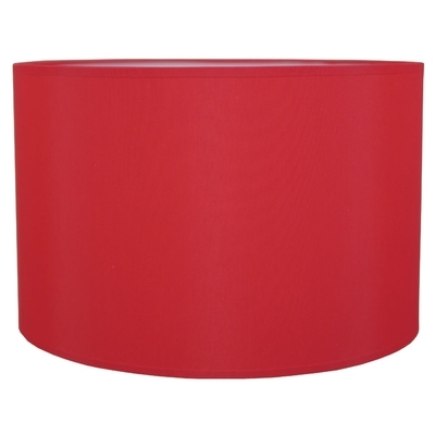 Fabric + Polystyrene + Iron Cylinder Lamp Shade For Elegant Bulb Light