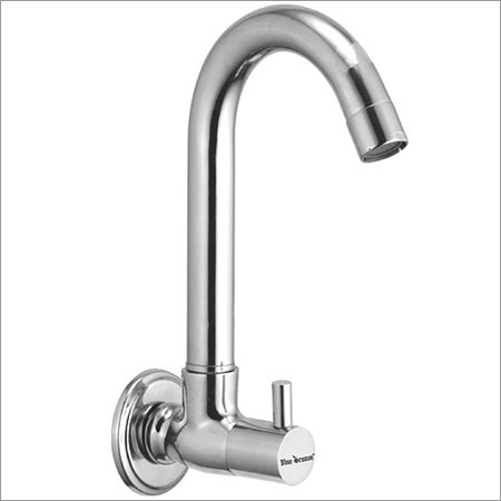 Sink Cock with Swinging Spout without Wall Flange
