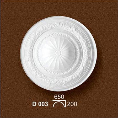 Round Shaped Gypsum Domes