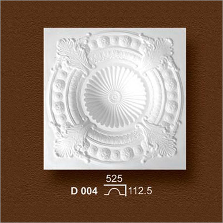 Square Shaped Gypsum Domes