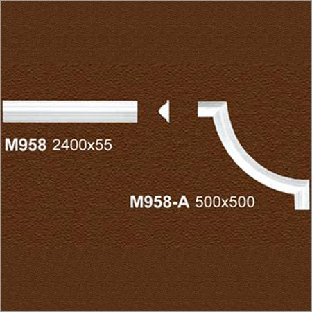 Gypsum Plaster Cornice Corner