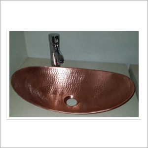 Any Color Boat Shape Copper Bathroom Sink